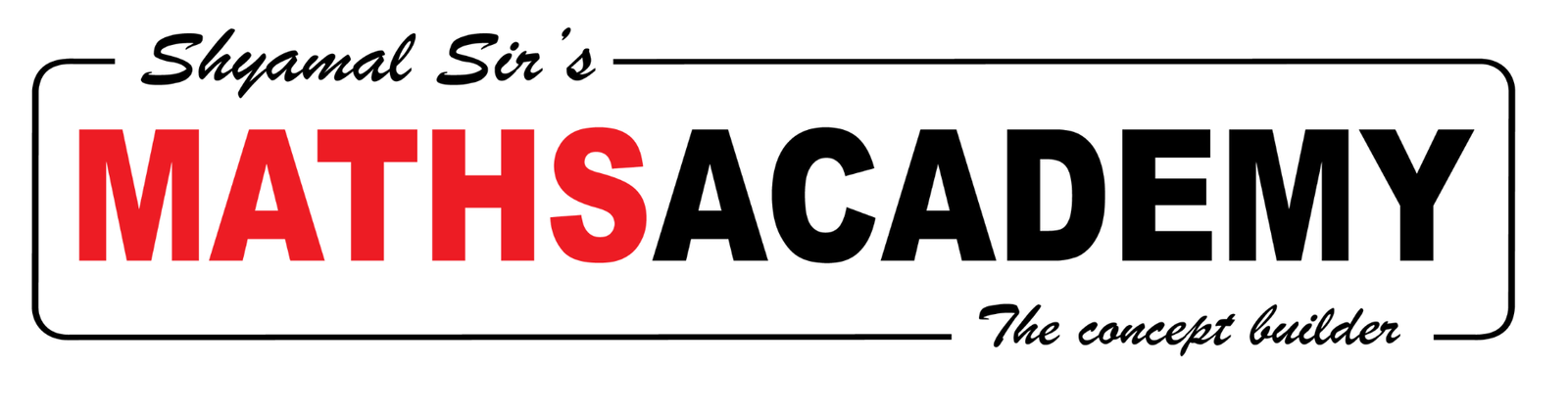 Shyamal Sir's Maths Academy